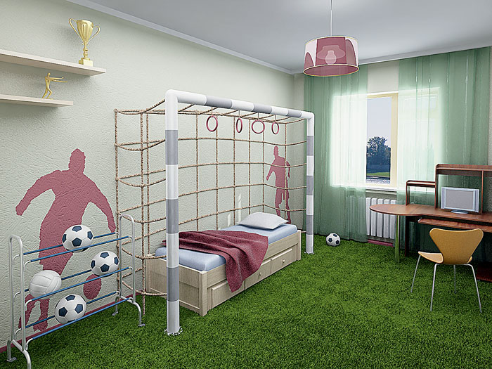 детская комната для мальчика